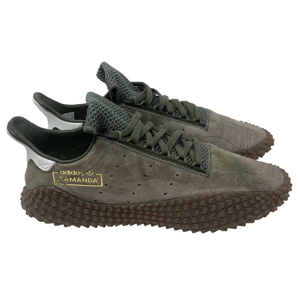 adidas Green and Brown Athletic Shoes